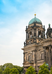 Fototapeta na wymiar view of Gothic Cathedral in Berlin, Germany