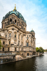 Fototapeta na wymiar view of Gothic Cathedral in Berlin, Germany