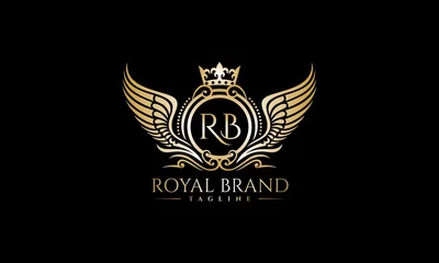 Fotobehang Royal Brand Logo © vaaroo
