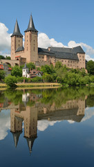 Fototapeta na wymiar schloss rochlitz - rochlitz castle