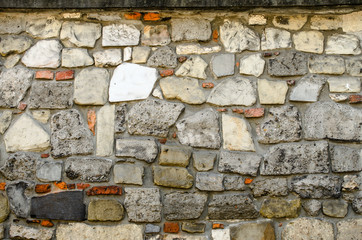 Stone background of gray stone.