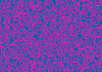 abstract confusion colorful vector background