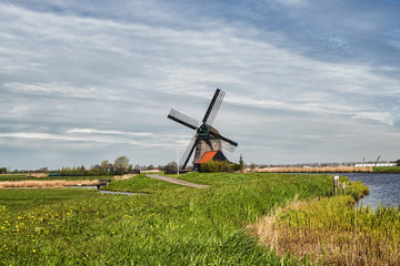 Typical dutch landscape