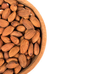 Almonds in a bowl