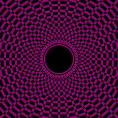 abstract concentric lines vector background