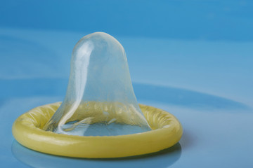 the condom unpacked