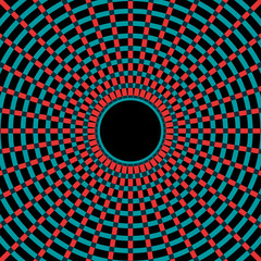 abstract concentric lines vector background