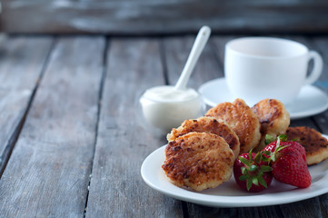 Cottage cheese pancakes