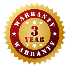 three year warranty