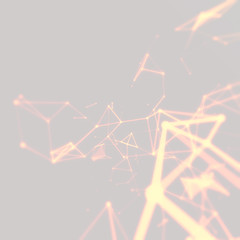Abstract network connection background