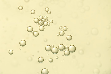 Golden air bubbles