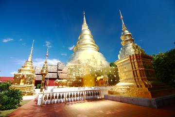  wat phasing temple at chiang mai thailand