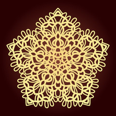 Ethnic decorative element.