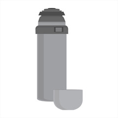 Thermos vector icon