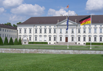 Fototapeta na wymiar Bellevue Palace, Presidential palace in Berlin, Germany