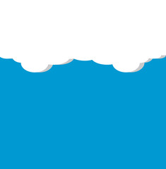 cloud and space of blue sky abstract art vector background