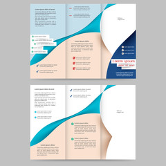 Abstract brochure template