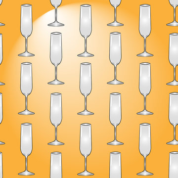 beautiful champagne glasses for celebration