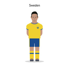 Football kit. Sweden