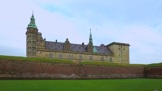 Kronborg castle, Helsingor, Zealand, Danmark, Europe
