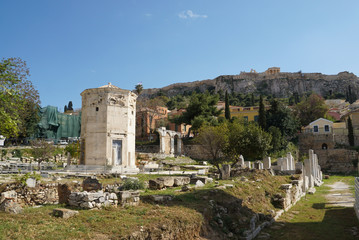 Fototapeta premium Bath house of the wind in Athens,Greece.