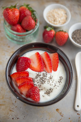 Joghurt mit Beeren