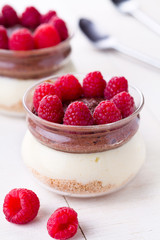 Vanilla And Chocolate Dessert