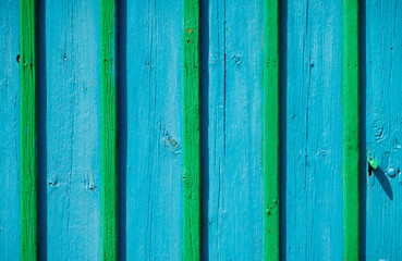 Texture blue wooden boards