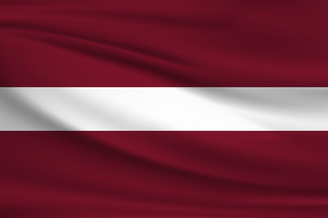 National flag of Latvia