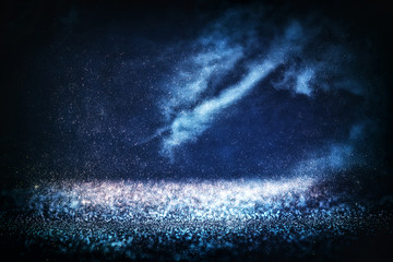 abstract night sky with clouds background
