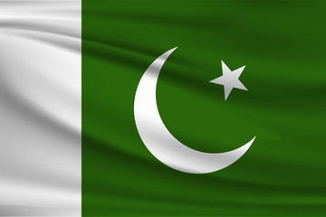 National flag of Pakistan