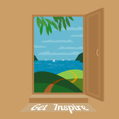 Open door, get inspire