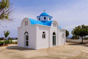 Traditional Greek Church, Kos island, Dodecanese, Greece.