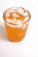 Soft drink isolated