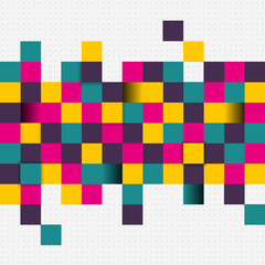 Vector Illustration of abstract squares.
