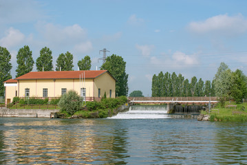 Obraz premium centrale idroelettrica