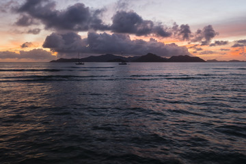 Praslin Sunset View, Seychelles