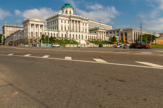 Pashkov House In Moscow.