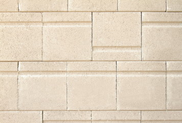 Obraz premium grey concrete block brick wall texture/ background