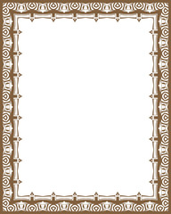 Vector vintage border frame