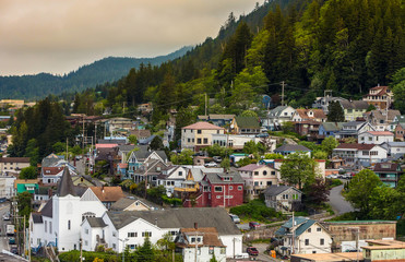 Fototapeta premium Ketchikan in Alaska