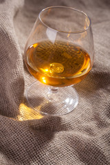 Brandy on sackcloth