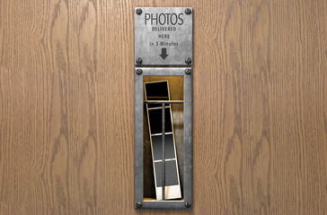 Vintage Photo Booth Pickup Slot © alswart