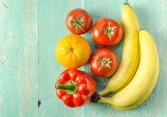 Fruits and vegetables