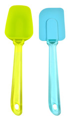 two silicone shovel