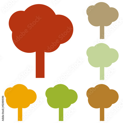 "Tree sign illustration" Stock image and royalty-free vector files on