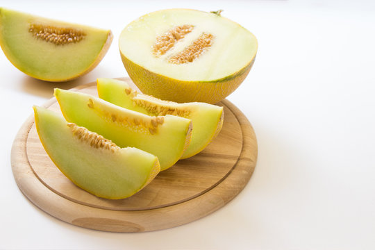 Slices of melon.