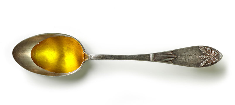 spoon of cooking oil