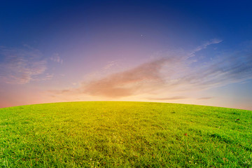 The landscapes sky background retouch  in nature