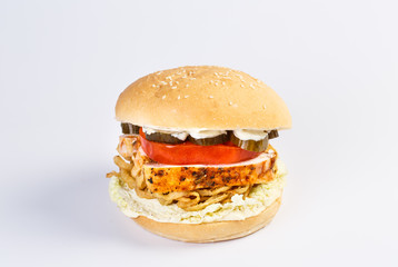 The perfect hamburger.